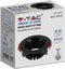 V-TAC VT-931-B LED-spots - Inbouwarmatuur - GU10 - IP20 - Zwart+Zwart - Modelnr: - VT-931-B
