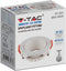 V-TAC VT-931-W LED-spots - Inbouwarmatuur - GU10 - IP20 - Wit+Wit - Modelnr: - VT-931-W