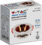 V-TAC VT-931-WRG LED-spots - Inbouwarmatuur - GU10 - IP20 - Wit+Rose Goud - Modelnr: - VT-931-WRG