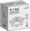 V-TAC VT-934-W LED-spots - Inbouwarmatuur - GU10 - IP20 - Wit - Modelnr: - VT-934-W
