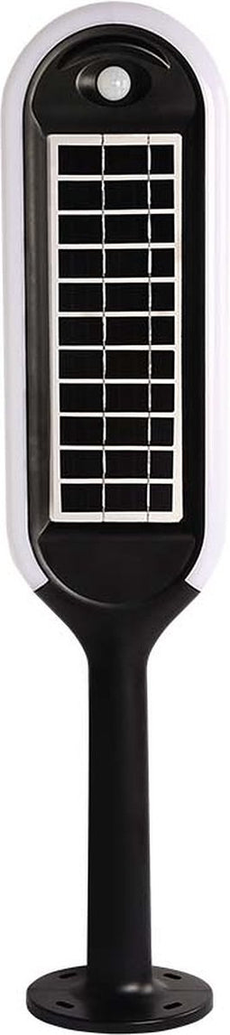 V-TAC VT-945 Solarlampen - Solar Meerpaalverlichting - IP65 - Wit+Zwart - 5 Watt - 400 Lumen - 3000K
