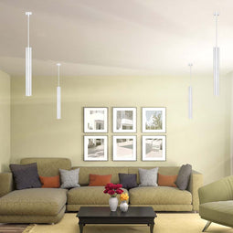 V-TAC VT-976-500-W LED-spots - Hangende armaturen - GU10 - IP20 - Zwart - Modelnr: - VT-976-500-W