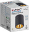 V-TAC VT-978RD-B LED-spots - opbouwmontage - GU10 - IP20 - zwart - Modelnr: - VT-978RD-B