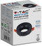 V-TAC VT-980RD-BB LED Spots - Inbouwspots - GU10 - IP20 - Zwart+Zwart