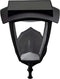 V-TAC VT-982 Wandlamp op zonne-energie - 2W - 110 Lumen - 3000K+6000K - Matzwart - IP65