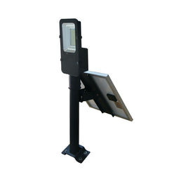 V-TAC VT-ST200 Solar Streetlights - 50W - Black - IP65 - 4000 Lumens - 6000K