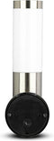 V-tac Wandlamp Vt-833 60w E27 33,5 Cm Rvs Zilver/wit