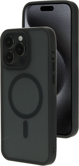 Mobiparts iPhone 15 Pro Max - Hardcover - MagSafe Compatible - Zwart