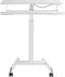 VDD Gaming - Bureau zit sta - hoogte verstelbaar 80-120 cm - wit