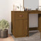 vidaXL - Bureaukastje - 40x50x75 - cm - massief - grenenhout - honingbruin