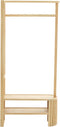 Light&living Kapstok 85x30x180 cm GAIOS mango hout naturel