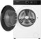 Hisense WF5I8043BWF - Wasmachine 8 kg 1400 toeren A - Stoomfunctie - Wit met zwarte deur