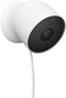 Google Nest Cam - IP-beveiligingscamera - 1920x1080 Full HD Nachtvisie IP54 Wit