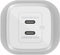 Belkin BoostCharge Pro 45 W - 2-poorts USB-C-wandlader - Snelladen met GaN en PPS - Wit