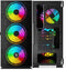 Savio Raptor X1 - Midi Tower PC - ATX EATX ITX Mini-ATX - Zwart