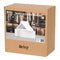Infinity Goods Houten Kledinghangers - Inkeping en Broeklat - Wit