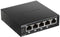 D-Link DGS-1005P - 5-Port Gigabit PoE+ Switch - 4 PoE+ poorten - 60W PoE-budget