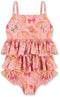 Konges Sløjd Manuca Frill badpak kind - Rainbow Bow - 9 maand