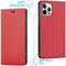 iMoshion Hoesje Geschikt voor iPhone 12 Pro / 12 Hoesje Met Pasjeshouder - iMoshion Slim Folio Bookcase - Rood