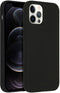 Accezz iPhone 12 (Pro) - Liquid Silicone Backcover met MagSafe - Schokabsorberend - Zwart
