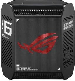 ASUS ROG Rapture GT6 - Tri-band Mesh WiFi-systeem - WiFi 6 tot 2,7X snelheid - Zwart (1-pack)