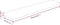 vidaXL - Plank - 80x20x4 - cm - onbehandeld - massief - eikenhout