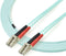 Startech A50FBLCLC2 - Glasvezel Netwerkkabel 10 Gigabit Duplex LSZH 2 m - Turkoois