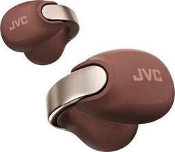JVC HA-NP1T - Nearphones - Bluetooth 5.3 - IPX4 Spatwaterdicht - Bruin