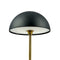 ALONG LED Mini Tafellamp - Set van 2 - Zwart/Brass (2 stuks)