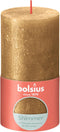 Bolsius Stompkaars Shimmer Gold - 13 cm / ø 7 cm