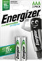 Energizer E300624300 - Oplaadbare batterij AAA - NiMH 800mAh - Zilver