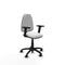 Piqueras y Crespo B2D01RN - Bureaustoel - Verstelbare hoogte met armleuning - Wit