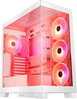 Modecom Volcano SPACE APEX - Midi Tower PC - 3x 140 mm ventilatoren - Wit