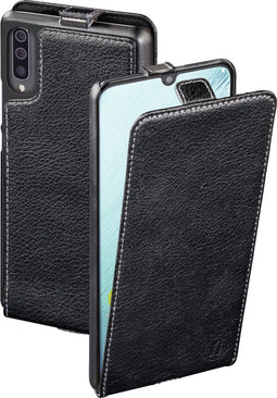 Hama Flipcase Samsung Galaxy A50/A30s - Uitklapbare hoes - Leder - Zwart