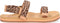 Reef Kids Ahi Convertible Leopard - Meisjes Slippers - Bruin/Panterprint - Maat 35