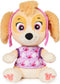 PAW Patrol - Skye-knuffeldier voor in bed van 25 cm met omkeerbare outfit