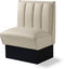 Bel Air Dinerbank Single Booth HW-70 Off White