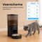 MYBOT P4 - Automatische Voerbak - App-bediening en Camera - Zwart