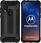 iMoshion Hoesje Geschikt voor Motorola One Vision Hoesje - iMoshion Rugged Xtreme Backcover - Zwart
