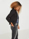 VERO MODA VMJULIA LS BLAZER - Dames Blazer - Aangesloten met knoopsluiting - Zwart