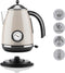 Aquavita Chalet waterkoker champagnekleurig 1.7L 2200W