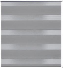vidaXL - Duo - rolgordijn - 120 - x - 175 - cm - grijs
