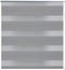 vidaXL - Duo - rolgordijn - 120 - x - 175 - cm - grijs