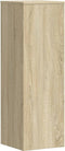 vidaXL - Plantenstandaard - 33x33x100 - cm - bewerkt - hout - sonoma - eikenkleurig