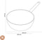 Demeyere Apollo Conische Sauteuse - zonder Deksel - Ø20 cm - 2 l