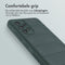 imoshion Hoesje - Geschikt voor Samsung Galaxy A32 (4G) - EasyGrip Backcover - Donkergroen