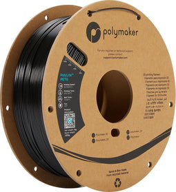 Polymaker PB01001 - PolyLite PETG Filament - Hittebestendig Hoge treksterkte 1.75 mm Zwart (1000 g)