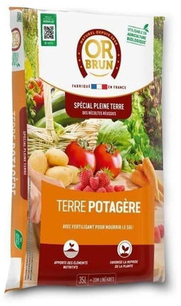 Plantaardige Aarde - BRUIN GOUD - Obrtpot35N