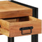 vidaXL - Nachtkast - 40x40x50 - cm - Massief - Acaciahout