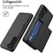 iMoshion Hoesje Geschikt voor Samsung Galaxy S21 FE Hoesje - Ruimte voor 2 pasjes - iMoshion Backcover met pasjeshouder - Zwart